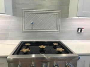Kitchen backsplash